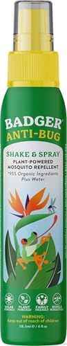 Natural Bug Spray - DEET-Free Citronella, 4 Fl Oz Pump Spray