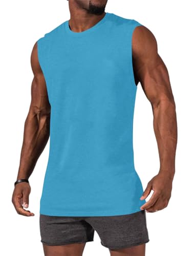 Men's Sleeveless Gym Tank Tops - Casual Workout Muscle Shirts
