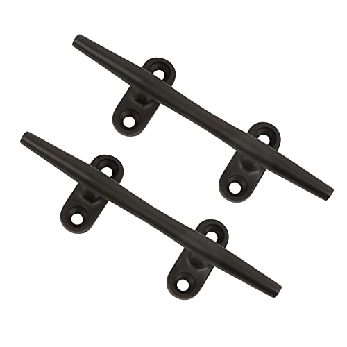 4-Inch Marine Dock Cleats - 316 Stainless Steel Boat Rope Cleat, 4-Pack