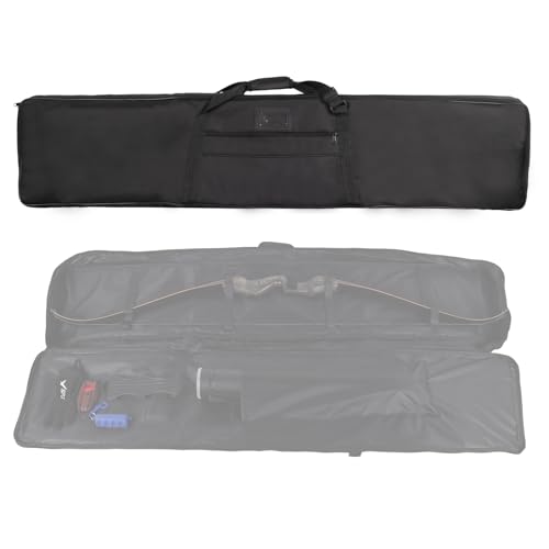 SPG 59 Inch Recurve Bow Case for Longbow & Traditional Bow, Waterproof Canvas