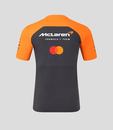 Castore McLaren F1 2025 Men's Team T-Shirt Phantom / Autumn Glory Large