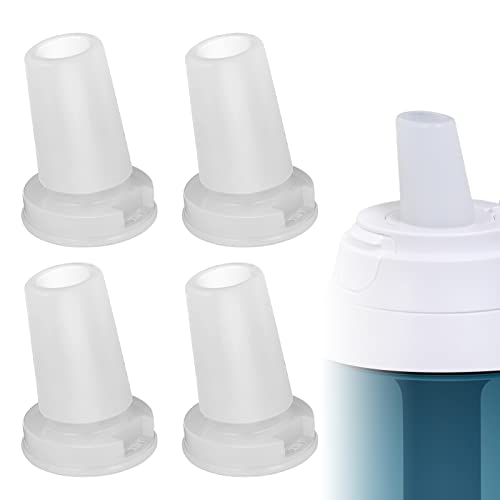 Silicone Water Bottle Mouthpiece Replacement - 4 Pack
