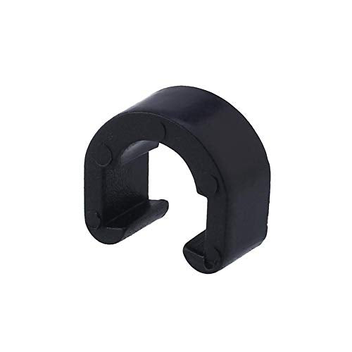 30 PCS Bicycle C-Clips Clamps for Cable Guide - Black