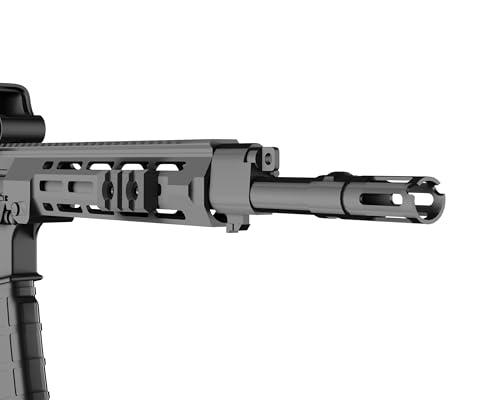 3-Slot M-LOK Picatinny Rail Section, Aluminum Mounting Rail - Black
