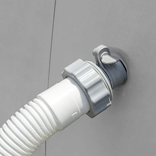 Type B Pool Hose Adapter Set - Converts 1.25in Clamp to 1.5in Screw-On