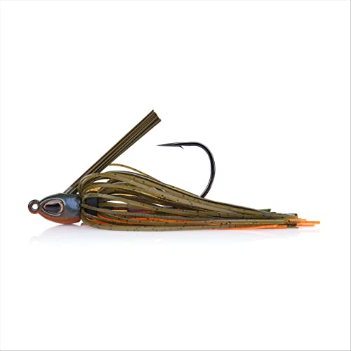 Finesse Swim Fishing Jigs - Bama Craw / 3/8 oz - 3/0 L Hook Size