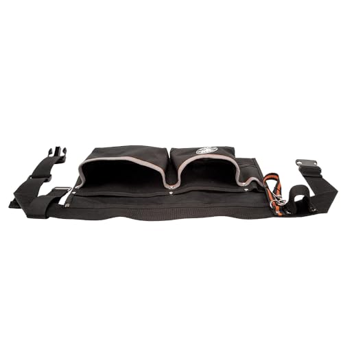 Klein Tools 5244 Tool Apron, Tape Thong and Four Reinforced Pockets for Hand Tools, Waist Size 32 to 53-Inch