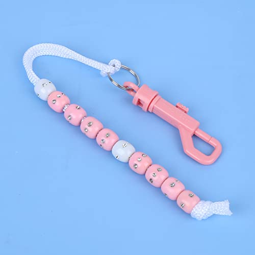 Portable Golf Score Counter with Shiny Stone Buckle - Pink