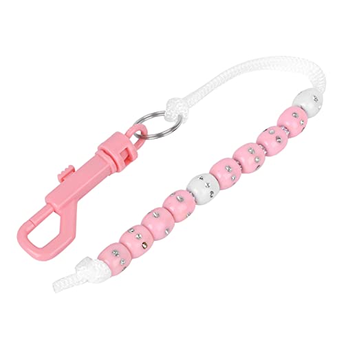 Portable Golf Score Counter with Shiny Stone Buckle - Pink