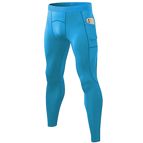 SPVISE Men's Compression Pants Workout Leggings Running Tights Cool