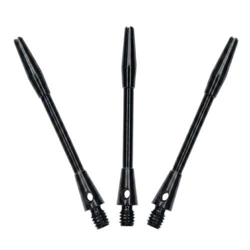 Steel Wire Dart Shafts - Medium (MD) - Black