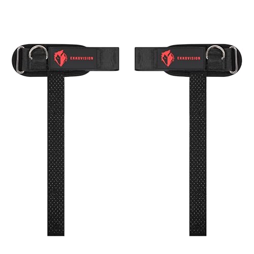 Durable Weight Lifting Straps with Cuffed D Ring – Comfortable Wrist Support for Men & Women