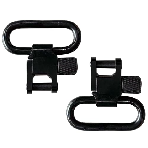 Gun Sling Mount Set with Swivels for Rifles & Shotguns