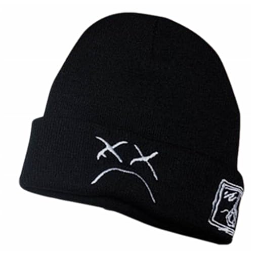 NNCEVM Fashion Beanie for Men Women Unisex Knit Cap – Black Warm Winter Hat