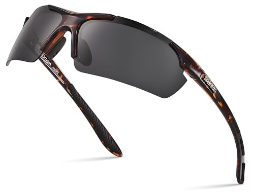 Polarized Sports Sunglasses UV400 for Running, Cycling & Baseball