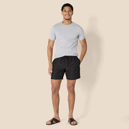 Men's Swim Trunks with Mesh Lining, Pockets & Drawstring