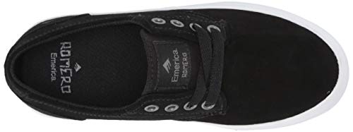 Emerica Romero Laced Youth Men's Skate Shoe Black/White/Gum - Durable, Comfortable, and Casual Sneakers