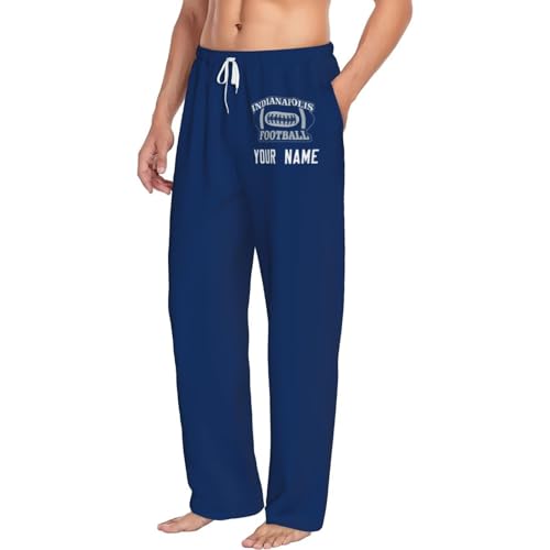 Personalized Pajama Pants with City Name - Indianapolis
