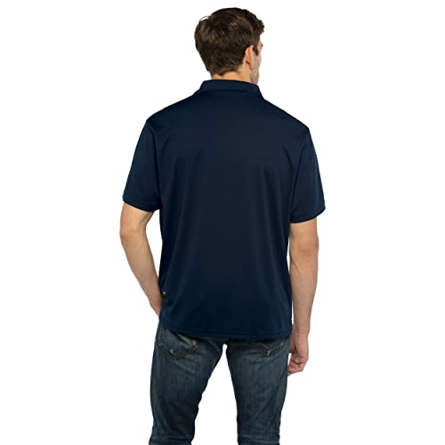 West Virginia Mountaineers NCAA Men's Polyester Mesh Polo XL Team Color
