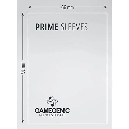 Gamegenic Prime Sleeves: Orange - Standard Card Sleeves Pack of 100