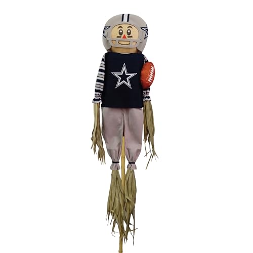 Dallas Cowboys Scarecrow with Stake Pole - 60" Outdoor Decoration