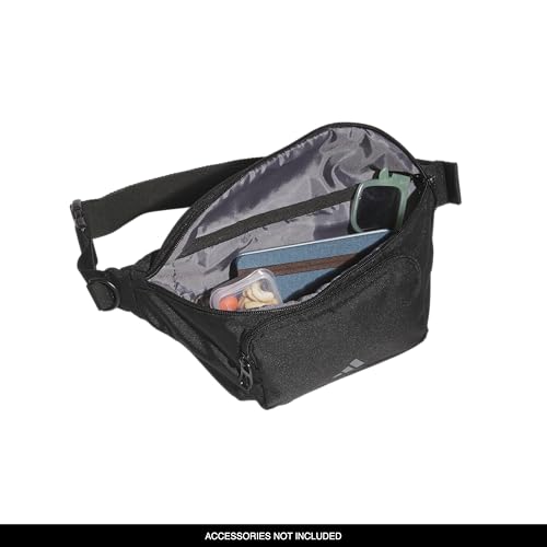 Everyday Fanny Pack - Adjustable Waist Bag, Black, One Size