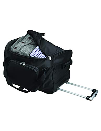 NHL Tampa Bay Lightning Wheeled Duffle Bag - 22" x 12" x 5.5"