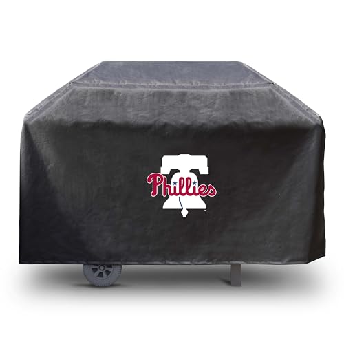 Philadelphia Phillies Grill Cover - Fits 4-Burner Grills, 68" x 21" x 35"