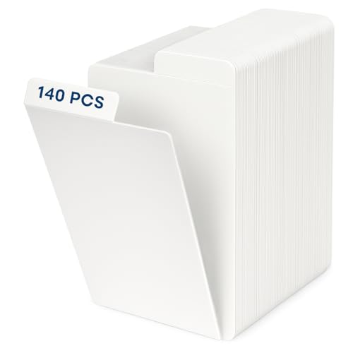 140PCS Card Dividers for Trading Card Storage - Vertical