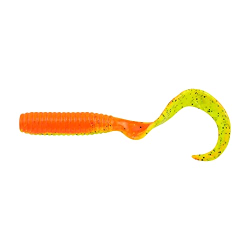 Gulp! Grub Fishing Soft Bait - Firetiger / 4 Inch