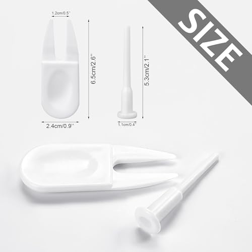 6-Piece Yoga Ball Plug Replacement Set with Air Stopper Remover Tool
