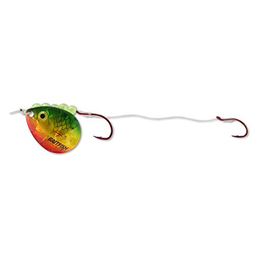 Baitfish-Image Spinner Harness for Fishing - Gold Perch