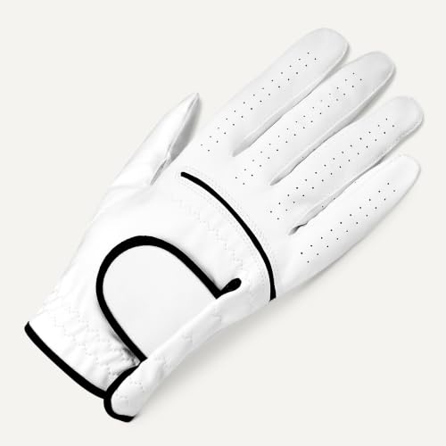 Premium Golf Gloves for Left-Handed Men - Medium/Large, 1-Pack
