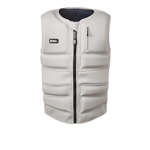 Men's Neoprene Wakesurf Comp Vest - Large / Slate