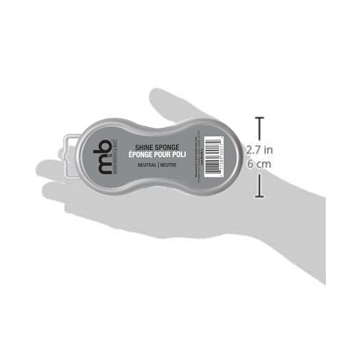 Shoe Shine Sponge - Neutral Leather Polish for Footwear