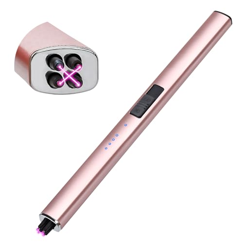Electric Candle Lighter - Rechargeable Flameless Arc - Pink