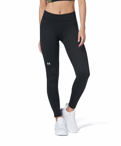Under Armour Women's ColdGear Authentics Leggings Large Black White