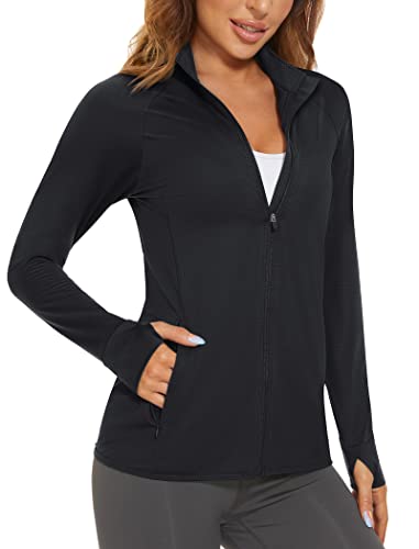 Women's Lightweight UPF 50+ Athletic Jacket with Pockets