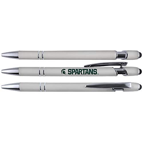Michigan State Spartans Gift Set - Spiral Notebook & Metal Pen