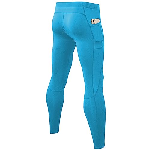 SPVISE Men's Compression Pants Workout Leggings Running Tights Cool