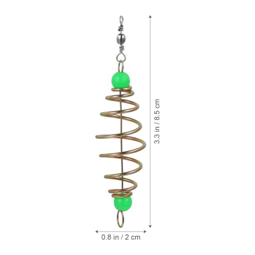 12-Piece Luminous Fishing Feeder Cage Set for Carp & Bream