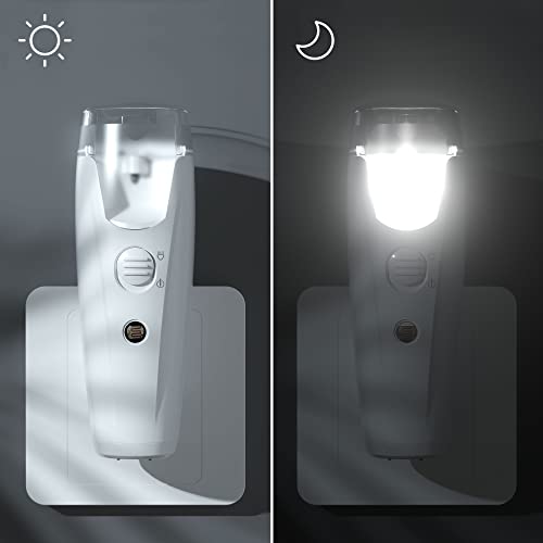 ORITE 5-Pack 3-in-1 Rechargeable Emergency Flashlights with Night Light & Power Failure LED for Home, Survival & Hurricane Supplies