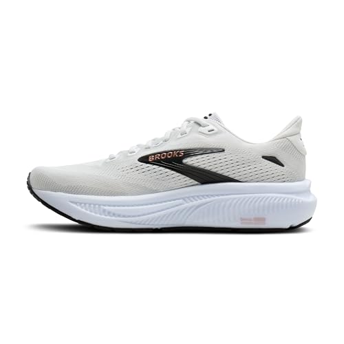 Ghost 18 Women's Running Shoes - White/Black/Rose Gold 8.5