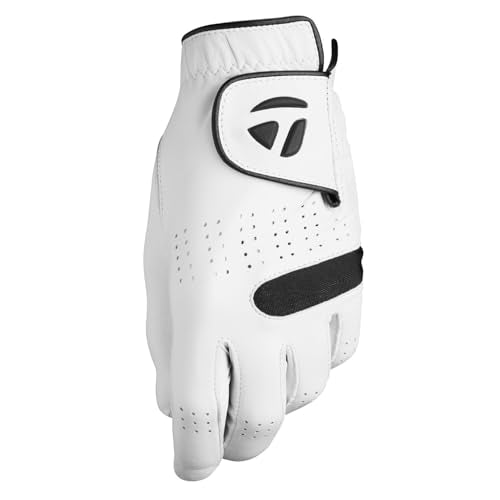 Tour Preferred Golf Glove - White, Medium-Large, Left Hand