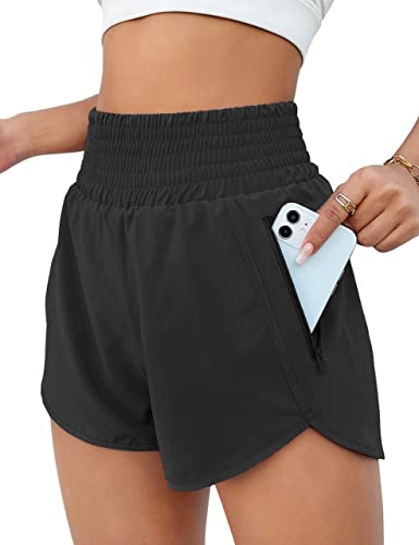 High Waisted 2.5" Athletic Shorts for Women with Pocket