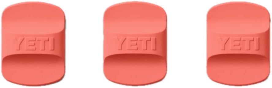 YETI Magslider - 3 Pack Coral Drinkware Accessories for Ultimate Spill Protection