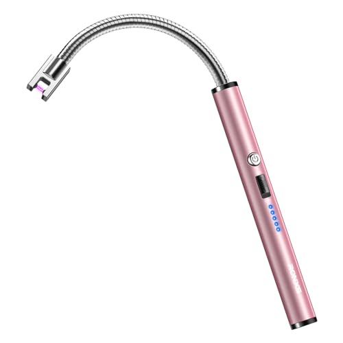 Rechargeable Electric Candle Lighter - Windproof, D-Pink