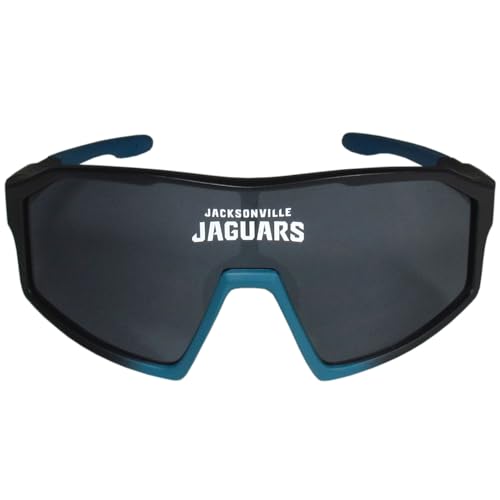 Jacksonville Jaguars Shield Sunglasses - Unisex, One Size