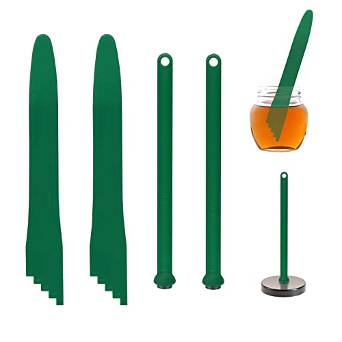 Canning Kit - Magnetic Lid Lifter & Bubble Popper Tool - Green