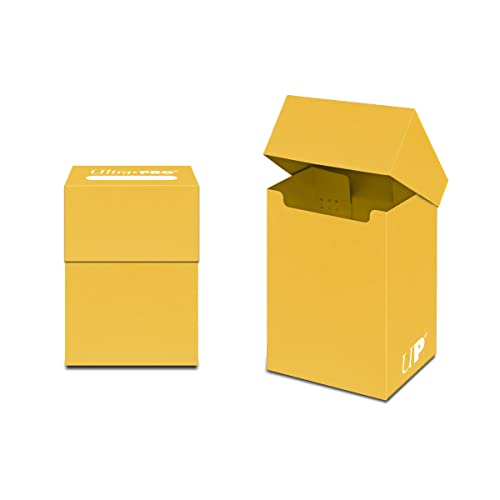 Standard Deck Box for 80 Cards - Yellow Color